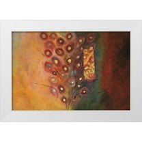 Morley Russell, Natalia 14x11 White Modern Wood Framed Museum Art Print Titled - The Silent Life of Trees II