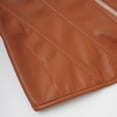 thumbnail image 5 of Ynynloco Womens Faux Leather Zipper Front Bustier Corset Top Sweetheart Neckline Top, 5 of 7