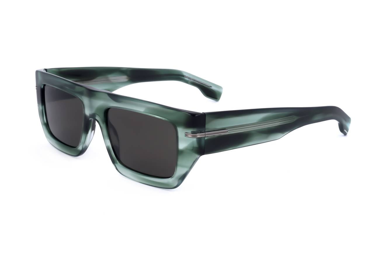 NWT Hugo Boss BOSS 1439/S-0003 M9 Black Rectangle 58mm Sunglasses HUGO BOSS BOSS 1439/S 807WJ ES 3 Z POLARIZED - IHB237BL58 main image 4