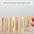 thumbnail image 5 of Uxcell 50pcs Wood sticks, 1/4"x 1/4" x 12" Rectangle Wooden Cube Wood Carving Wood Square Dowel Rods for DIY, 5 of 7