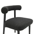 thumbnail image 5 of Spara Black Boucle Side Chair, 5 of 6