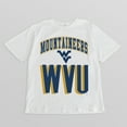 thumbnail image 4 of Women's Gameday Couture Cream West Virginia Mountaineers Oversized Fierce Focus T-Shirt, 4 of 4