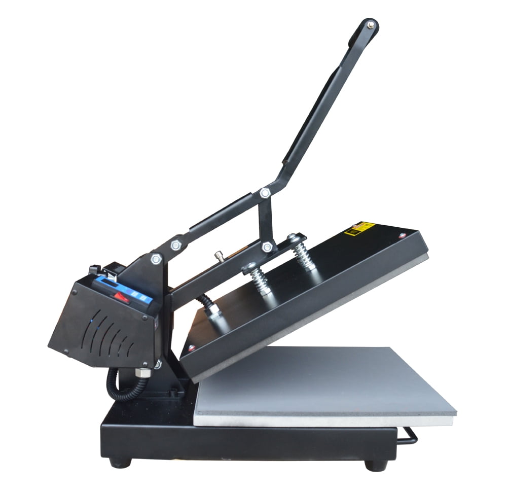 INTBUYING 15"*15" Digital Flat Heat Press Machine for T-shirt Transfer Start-up Kit DIY Transfer Package