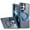 Blue, variant on For Samsung Galaxy S25 Ultra Case with Screen Protector, Military Grade Shockproof Compatible with Magsafe Rotating Stand Bumper Drop Protection Phone Case Cover for Samsung Galaxy S25 Ultra, Black
