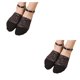 thumbnail image 2 of Jumpingount 1 par de calcetines de encaje para niñas, calcetines cortos de perlas para banquetes, senderismo, señoras, calcetería de verano y Negro 2piezas, 2 of 6