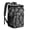 Black-6, variant on Floral and Bee Artwork Backpack Cooler - 20L Insulated Leakproof Bag for Picnics, Parties, and Road Trips