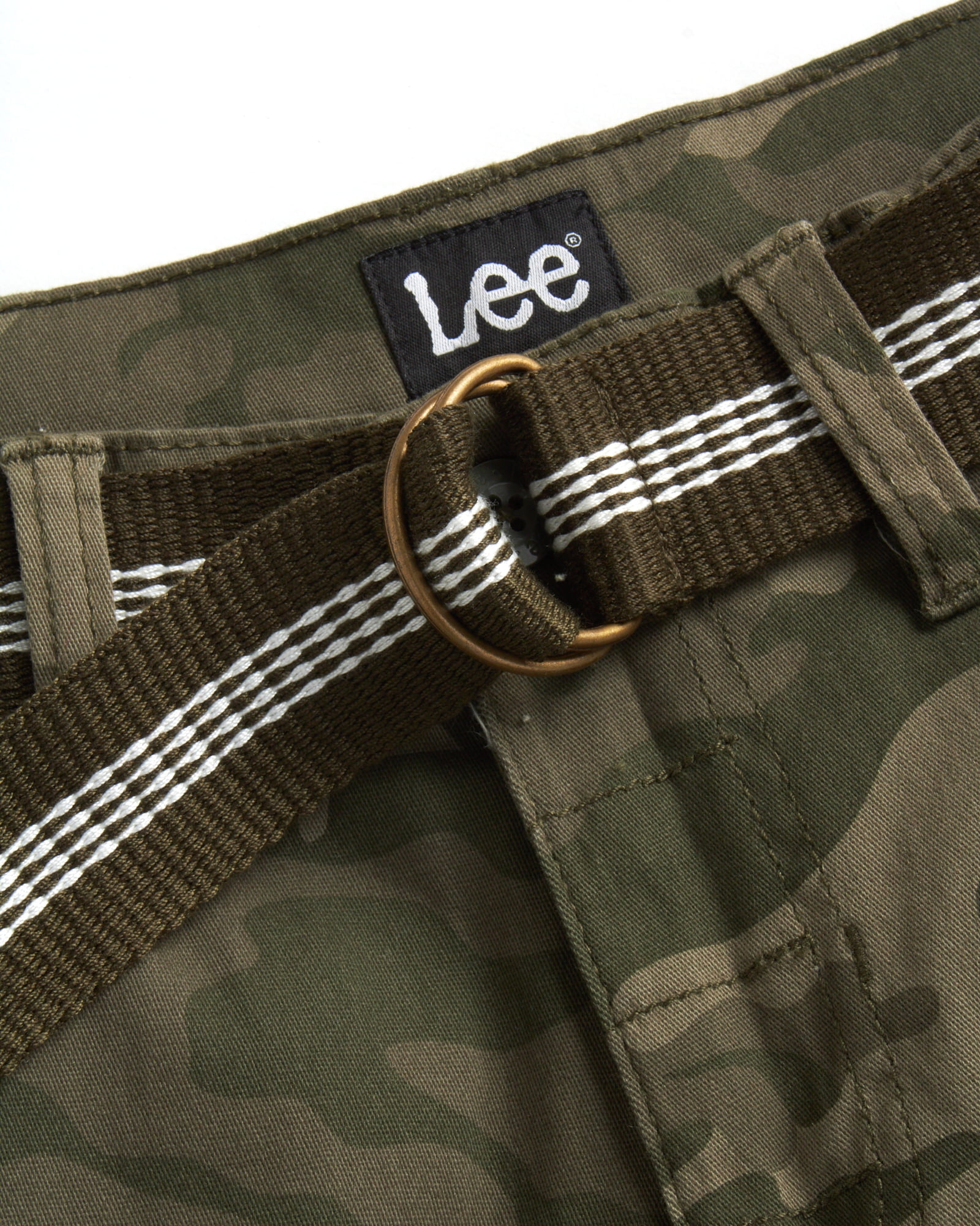 Lee Boys Premium Belted Twill Shorts, Sizes 4-18 and Husky