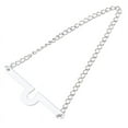 thumbnail image 5 of 3 Pieces Fashion Single Loop Tie Tack Chains Necktie Links Men/Boy Jewelry, 5 of 6