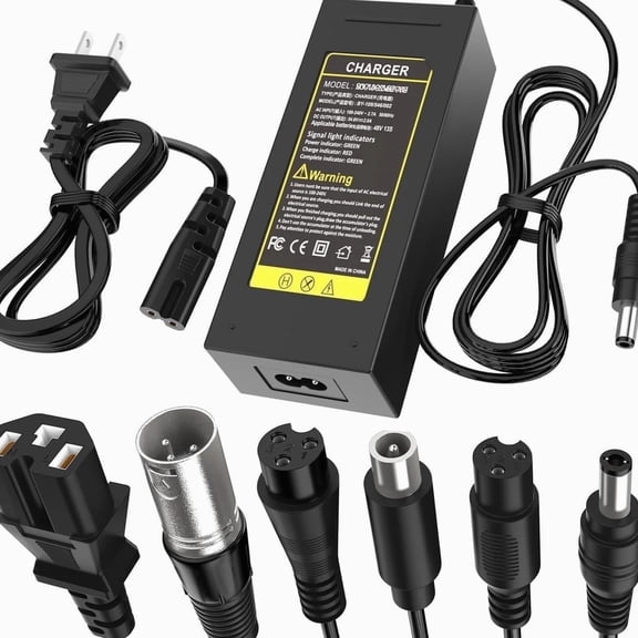54.6V 2A Battery Charger, Compatible With RadRunner / RadRunner 2