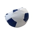 thumbnail image 2 of Sillón Puff Lunics Futbol Soccer Grande Azul/Blanco, 2 of 6