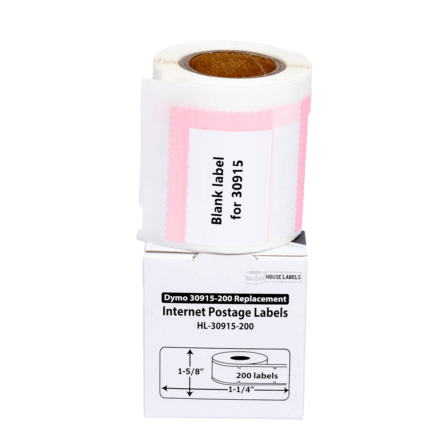 thumbnail image 2 of LabelsFast Dymo Compatible 3-Part Postage Address Labels – 2-5/16" X 10-1/2", 100 Pack, Thermal, BPA Free 2 of 3