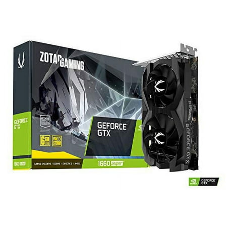ZOTAC GAMING GeForce GTX 1660 SUPER Twin Fan Graphics Board ZTGTX1660S-6GBTWIN / ZT-T16620F-10L VD7109