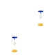 thumbnail image 4 of Paquete de 12 conectores de diapositivas de pesca Wosthever accesorio Azul de agua dulce 2piezas, 4 of 5