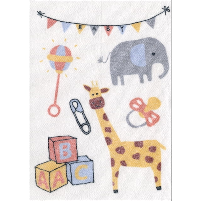 DMC Baby Animals Collection Embroidery Magic Paper™ - A4 Sheet, Baby Animals Emb