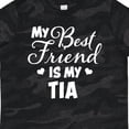 thumbnail image 4 of Inktastic My Best Friend is My Tia with Hearts Boys or Girls Toddler T-Shirt, 4 of 5