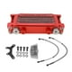 thumbnail image 2 of Kit De Enfriador De Aceite De Motocicleta, Kit De Radiador De Motor De Alta Eficiencia De Aluminio De 4 Filas Radiador De Enfriamiento De Aceite De Motor Para Monkey 125 50cc A, 2 of 8