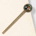 thumbnail image 4 of Leopard Antique Bronze Lace Bookmark - Reading Accessory for Book Lovers, 4 of 5