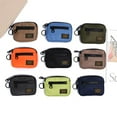thumbnail image 5 of Casual Men's Coin Purse Canvas Zipper Wallet Retro Key Holder Small Money B, 5 of 8