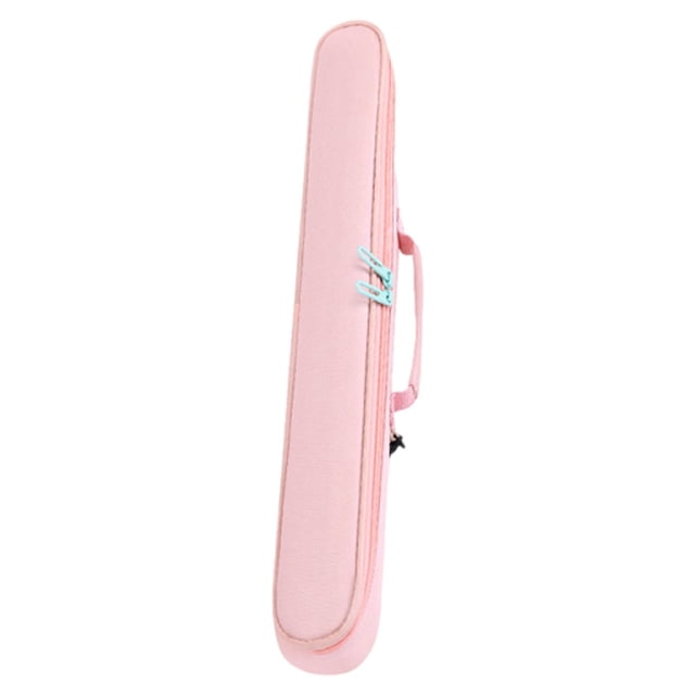 Estuche de transporte para flauta, bolsa de regalo, accesorios ligeros con asa Rosa