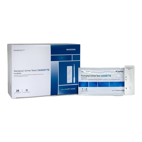 McKesson Consult Drugs of Abuse Test Kit 16-DFY-A102C, 25 Ct