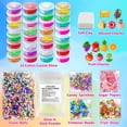 thumbnail image 3 of Slime Kit YOPINSAND, 32 tazas, transparentes, que brillan en la oscuridad, 3 of 7