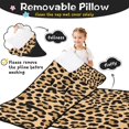 thumbnail image 3 of Beige and Black Of Leopard Print Toddler Nap Mats for Kids Preschool,Sleeping Mat Bag or Kids,Toddler Sleeping Bag,Toddler Nap Mat or Daycare, 3 of 6