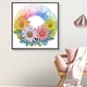 thumbnail image 4 of Pintura de diamante 5D DIY Taladro parcial con forma especial Decoración de flores de arco iris 30x30 cm, 4 of 9