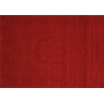 thumbnail image 1 of Ahgly Company Indoor Rectangle Abstract Orange Contemporary Area Rugs, 8' x 12', 1 of 1