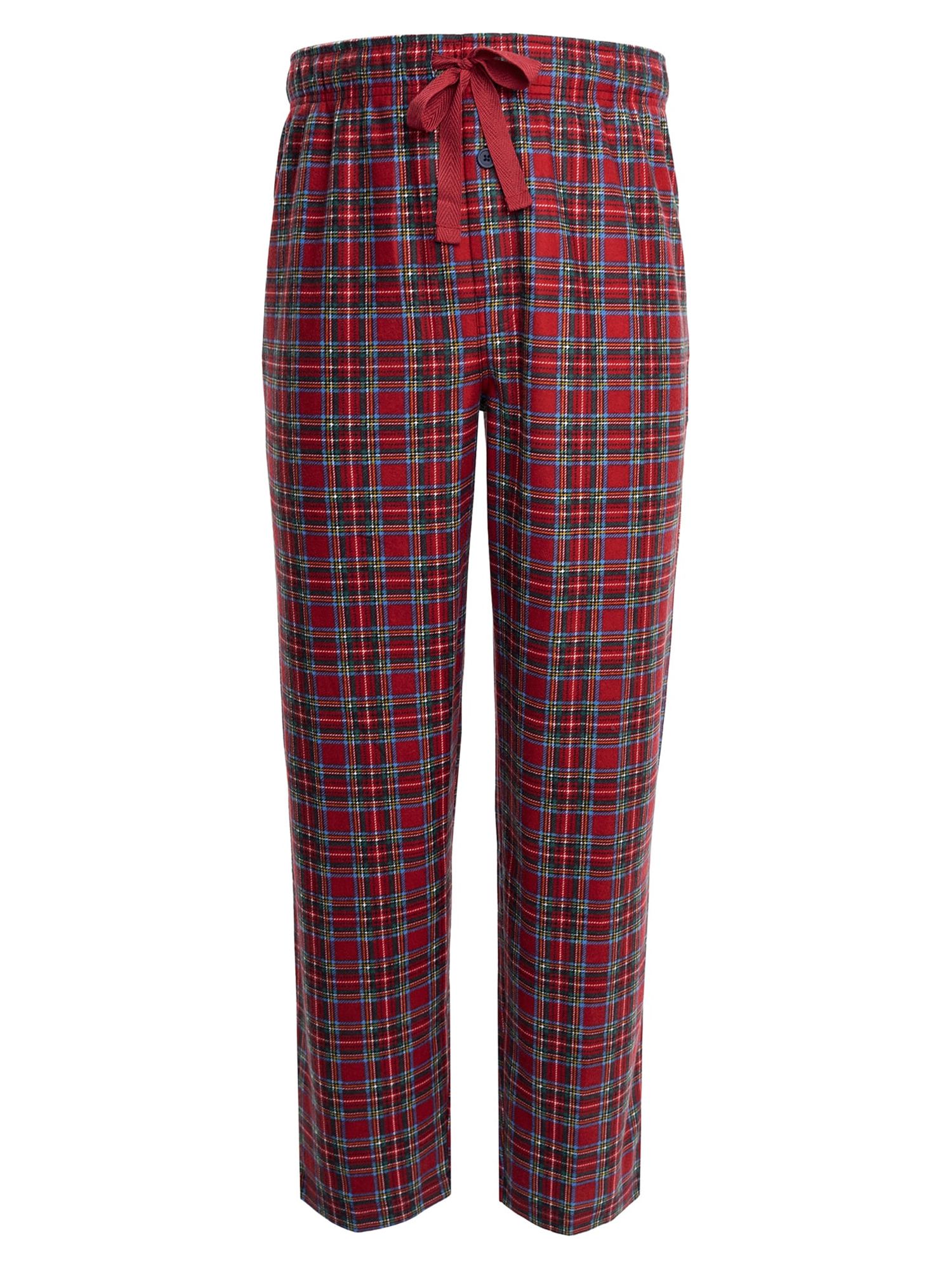 Fruit of the Loom Men's Holiday and Plaid Print Soft Microfleece Pajama Pant 2-Pack Bundle - image 14 of 15