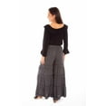 thumbnail image 2 of Scully HC867-GUN-XL Women Rayon Palazzo Pants with Pockets, Gun Metal - Extra Large, 2 of 2