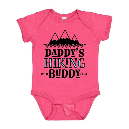 

Inktastic Daddys Hiking Buddy Childs Hiker Gift Baby Boy or Baby Girl Bodysuit