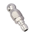 thumbnail image 1 of Cabezal de boquilla de alcantarillado para hidrolavadora, boquilla de alcantarillado de acero inoxidable, repuesto resistente, conector rápido de, 1 of 9