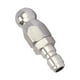 thumbnail image 1 of Cabezal de boquilla de alcantarillado para hidrolavadora, boquilla de alcantarillado de acero inoxidable, repuesto resistente, conector rápido de, 1 of 9