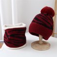 thumbnail image 2 of Sombrero Casua de moda para mujer, gorro cálido de otoño e invierno, gorro de punto, gorro de lana de terciopelo Fridja  nalpqowj1950, 2 of 3