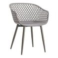 thumbnail image 1 of Moe's Home Collection Chaise d'Extérieur Piazza Gris - Ensemble de Deux, 1 of 8
