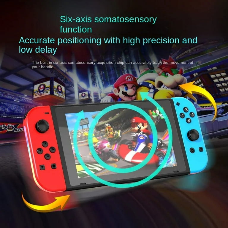 JOY-02 Wireless Gamepad NS RGB LED L/R Joypad for Switch