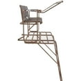 Guide Gear 17' 2Man Ladder Tree Stand Climbing Hunt Seat, Hunting Gear Equipment Accessories