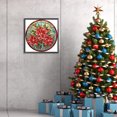 thumbnail image 2 of DIY Parcial Forma Especial Taladro Diamante Pintura Navidad Flores 30x30cm, 2 of 9