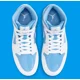 thumbnail image 4 of N I-K-E A i r-Jor-dan 1 Mid Legend Blue White FZ2142-114 Men's Shoes NEW Sneakers UNC, 4 of 6