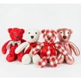 thumbnail image 4 of Oso de Peluche Fredo 40 cm Artesanal Cuadros - Hecho en México, 4 of 4