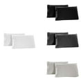 thumbnail image 3 of 2Pcs Solid Color Bedding Pillow Case Rectangle Throw Bedding Pillow Cushion Cover for Bedroom Decoration, 3 of 7