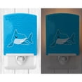 thumbnail image 2 of Caroline's Treasures BB6943CNL Shark with Waves Ceramic Night Light, 6x4x3", multicolor, 2 of 2