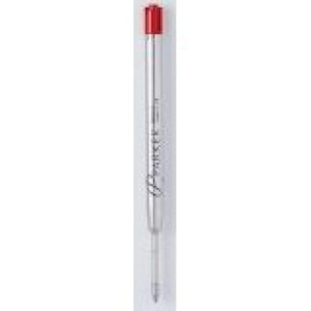 Parker Ball Point Pen Refill, Blue Ink, Broad Point, Dozen