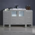 thumbnail image 3 of Fresca Fcb62-123012-I Torino 54" Free Standing Single Vanity Set - Grey, 3 of 4
