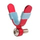 thumbnail image 2 of Pedestales Pesca Soporte para Caña Cabeza 8mm Accesorios Ajustables () Rojo, 2 of 3