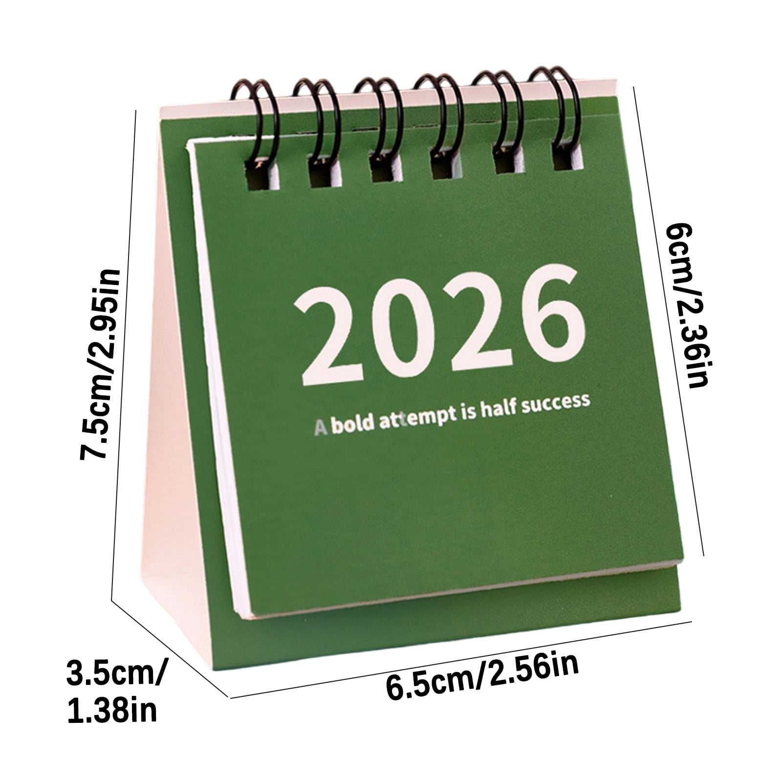 1 Packs Desk Calendar 2024-2025, Mini Punch Card Countdown Planner, Small Wind Calendar for Office Home , Portable Desktop Organizer, Academic Year Schedule Tracker, Focus Planning Management Tool