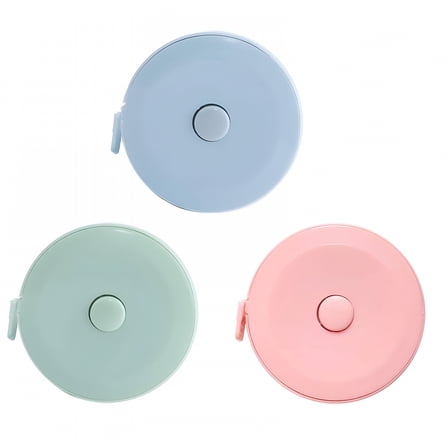 GJX Tape Measure,3 Pack Soft Sewing Tape Measure for Body Measuring,78.7 Inches Mini Retractable Fabric