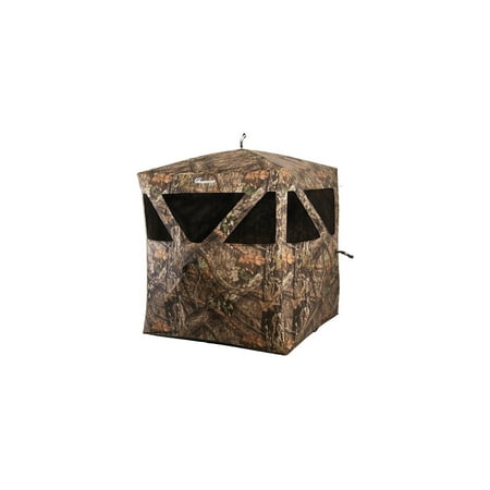 Ameristep Caretaker Run & Gun Hunting Blind | Lightweight 2 Person Ground Blind in Mossy Oak Break-Up Country One Size