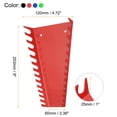 thumbnail image 2 of Uxcell 8pack Metal Wrench Organizer, 104-Slot, Wrench Holder Rack Tray Storage, Fit Metric & SAE Wrenches, 4 Color, 2 of 7