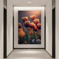 thumbnail image 4 of Conjunto de pintura de diamantes 5D DIY con diseño de flor de tulipán colorida, bordado en mosaico, imágenes impresas en punto de cruz, decoración del hogar, regalo artesanal, 4 of 5